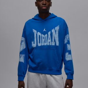 Jordan texas เสื้อมีฮู้ดแบบสวมสไตล์คอลเลจผู้ชาย